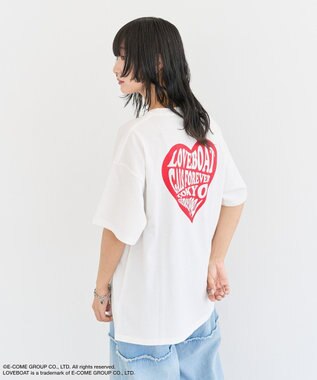 Green Parks ■ＬＯＶＥＢＯＡＴ　ハートロゴｐｔビッグＴＥＥ White