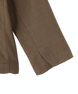 CRAFT STANDARD BOUTIQUE リネンライクオーバーサイズジャケット Brown