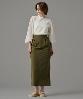 uncrave シアースリーブカットソー（uncrave STANDARD） ホワイト