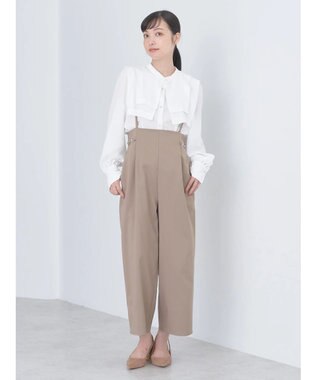 earth music&ecology ２ＷＡＹ衿ブラウス Ivory