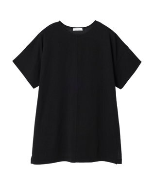 Green Parks 冷っとすずやか　袖広チュニック Black