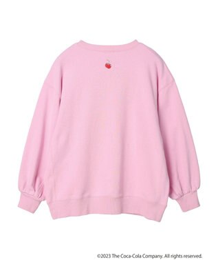 earth music&ecology 別注Ｃｈｅｒｒｙ　Ｃｏｋｅ「R」スウェット Light Pink