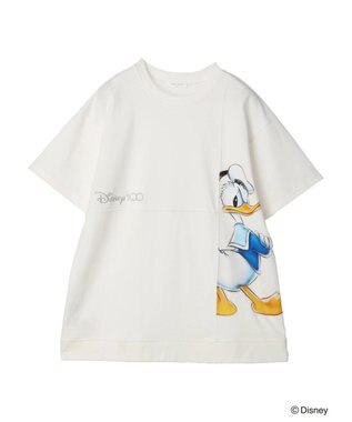 Green Parks Ｄｉｓｎｅｙ１００ドナルド・ダッグ／Ｔシャツ White