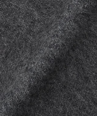 ICB 【30th ANNIVERSARY】ルレックスフォックスアルパカ ニットスカーフ ミディアムグレー