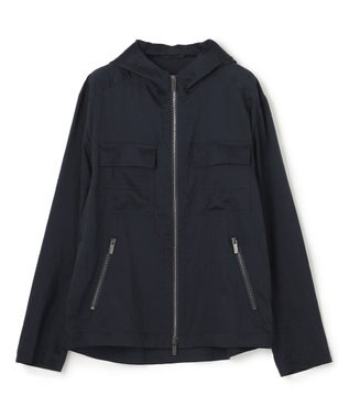 JOSEPH HOMME ストレッチマイヤー　フードブルゾン ネイビー系