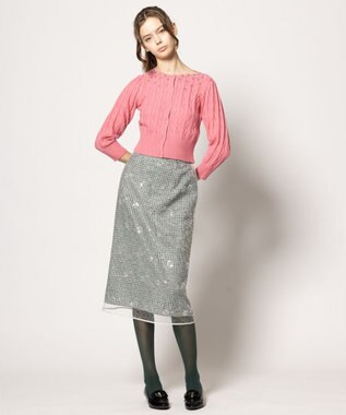 TOCCA ICE BOX CARDIGAN カーディガン ピンク系