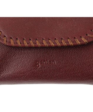 genten コルネット ミニ財布 ワイン