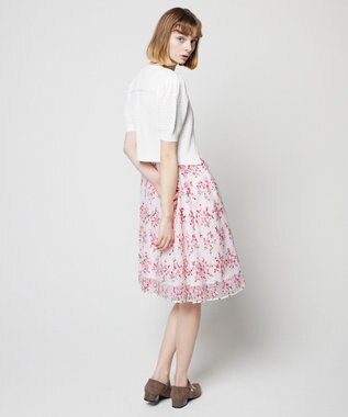 TOCCA 【洗える！】PORTULACA KNIT カーディガン ホワイト系