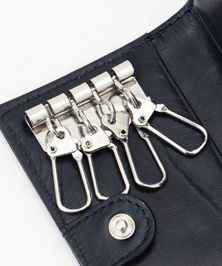 UNBILLION Otias オイルカウレザーキー＆コインケース ネイビー