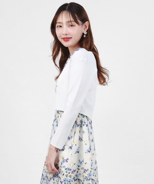 TOCCA 【キャンセル分販売！】QUEEN OF FLOWER ボレロ アイボリー系