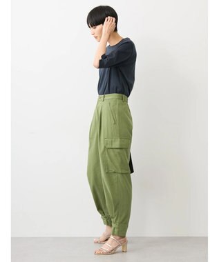 AMERICAN HOLIC ＵＶカット５分袖カットプルオーバー Navy