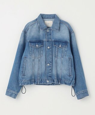 NAVE 【Nave　セットアップ可/洗える】14ozデニム ブルゾン ライトブルー系