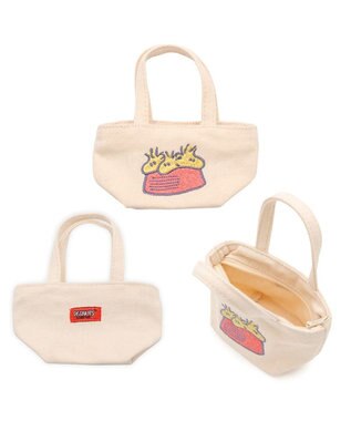 PET PARADISE スヌーピー 45th お散歩バッグ ライトグレー