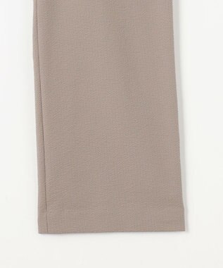 J.PRESS LADIES 【洗える・吸水速乾】DRYライトサッカー ワイド パンツ モカ系