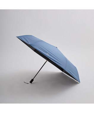 MOONBAT 【WEB限定】MIZUNO  (ミズノ) 無地 ロゴ 日傘 折りたたみ傘 自動開閉 1プッシュ パラソル 晴雨兼用  軽量 一級遮光 遮熱効果 遮光率100% UV遮蔽100% ターコイズブルー