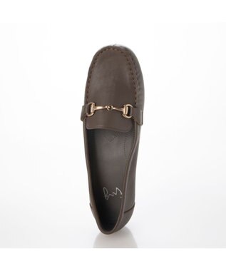 ing <ing>【３E】【サスティナブル】ビット付きモカシューズ ダークオーク