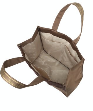Maison de FLEUR FLEURチョコレートスクエアトートバッグ Brown