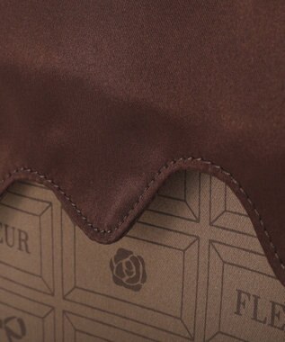 Maison de FLEUR FLEURチョコレートスクエアトートバッグ Brown