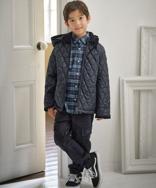 J.PRESS KIDS 【100-130cm】中綿 キルティングコート ネイビー系9
