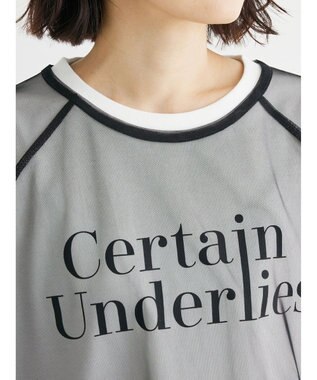 Green Parks ＳＥＴ２点　チュール＋ロゴＴｅｅ Black