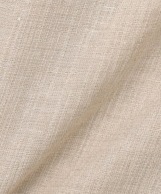 23区 L 【洗える】トリアセスラブストレッチ ワンピース ベージュ系