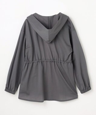 ANY L ドライフーディーカーディガン スレート