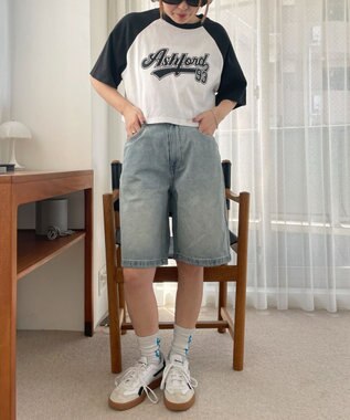 WEGO ラグランショートT ブラック