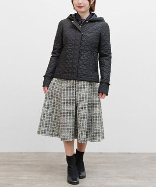 TOCCA LAURA キルティングショートコート ブラック系