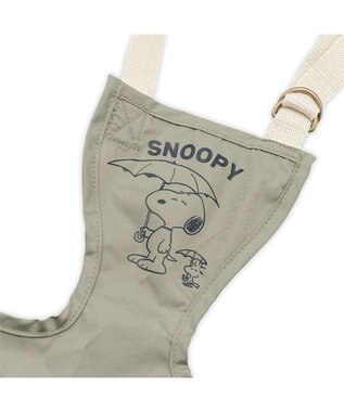 PET PARADISE スヌーピー レイン エプロン 小型犬 カーキ