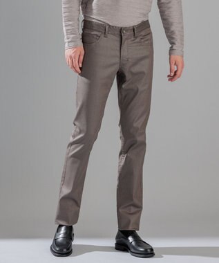 JOSEPH HOMME ハイパワーソフトストレッチ / STICK 5P ブラウン系