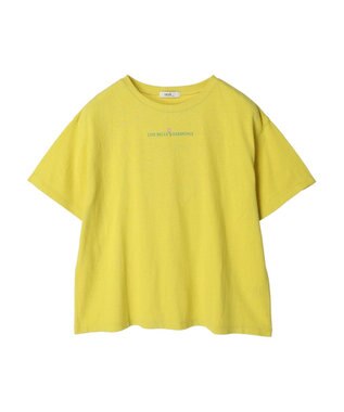 earth music&ecology ＵＮＥ　ＢＥＬＬＥ　ＨＡＲＭＯＮＩＥ　Ｔシャツ Yellow