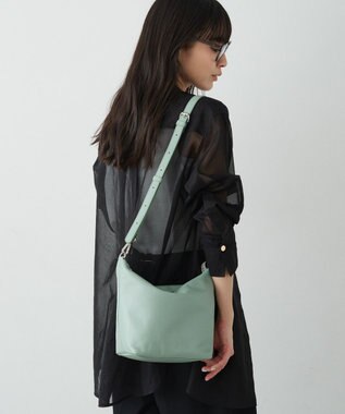 russet ソフトレザーシンプルショルダーバッグ(CE-1328-WEB) Green2