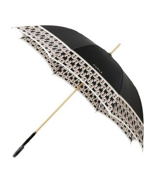 MOONBAT FURLA 【耐風】長傘 アーチロゴ ブラック