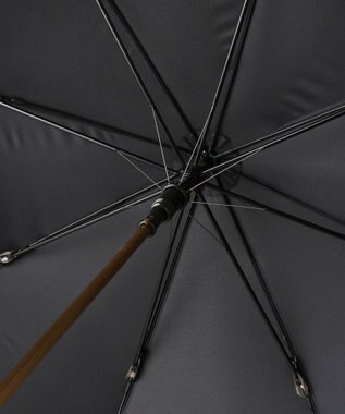 MOONBAT FURLA 【耐風】長傘 アーチロゴ ブラック