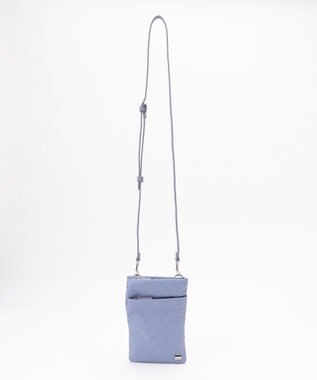 LA BAGAGERIE モノグラムデイリーミニマムポシェット ブルー