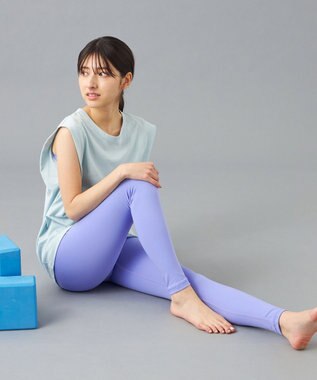 Chacott HandsomeCotton ノースリーブTシャツ アイスグリーン