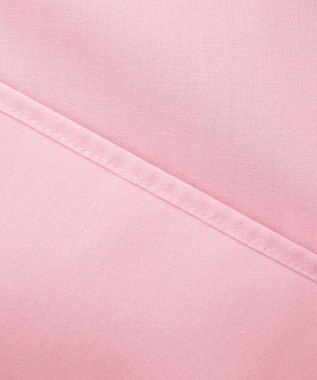 #Newans 【アイロンいらず】ロングピンタックブラウス ピンク