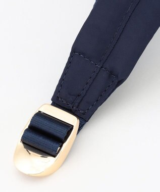 LA BAGAGERIE チャーム付き　ナイロンリュック ネイビー
