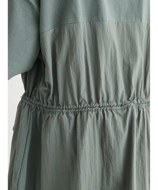 Green Parks 脇ドロストドッキングプルオーバー Khaki