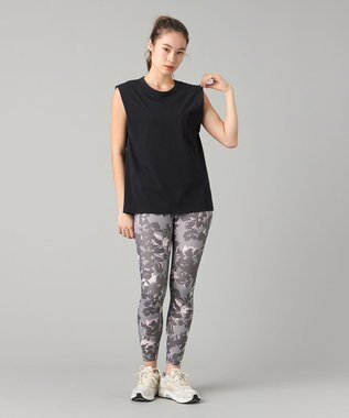 Chacott Handsome Cotton ノースリーブTシャツ ブラック