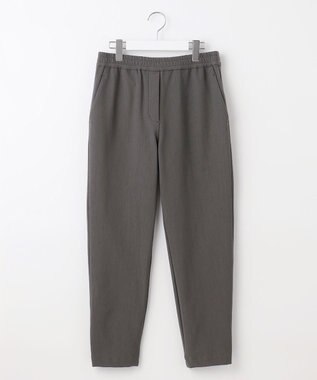 J.PRESS LADIES 【洗える】ストレッチピケジャージー パンツ グレー系