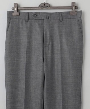 GOTAIRIKU 横に伸びる【TasmaniaWool/タマニアウール】ストレッチ スーツ（グレー） ライトグレー系8