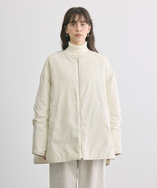 AMERICAN HOLIC 軽ポカリバーシブルキルティングコート Ivory