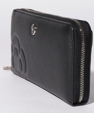 CLATHAS ラデュレII ラウンドファスナー長財布 ブラック