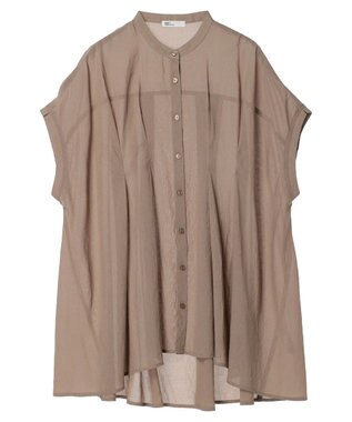 CRAFT STANDARD BOUTIQUE ウ゛ィンテージボイルタックチュニック Mocha