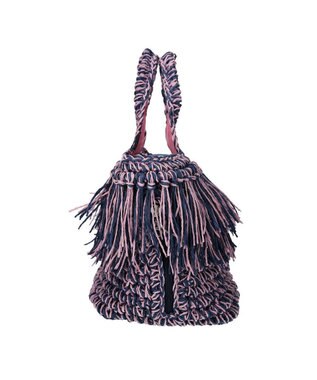 ROOTOTE 1151【カゴバッグ】LT.デリ.フリンジ.バスケット-C 03：ブルーベリー