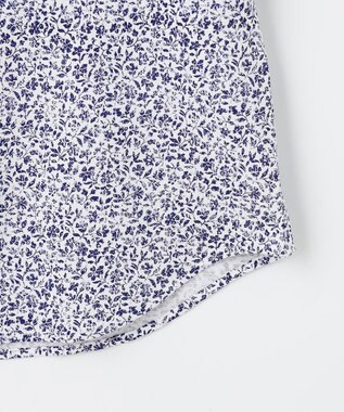 JOSEPH ABBOUD 【吸水速乾/イージーケア】シャンブレープリント ジャージ シャツ ホワイト系5