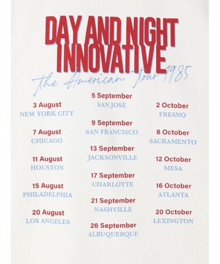 AMERICAN HOLIC カラーロゴカットプルオーバー Off White