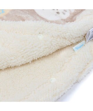 Mother garden しろたん USB ぽかぽか シートクッション ハンドウォーマー 38cm×35cm 茶系