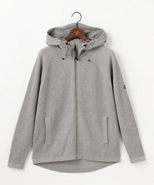 JOSEPH ABBOUD MOUNTAIN 【チクチクしない/ストレッチ】SNOWYコンビパーカー ライトグレー系